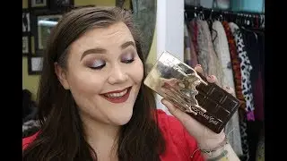 NEW! Too Faced Chocolate Gold Eye Shadow Palette// Swatches, Try On and Thoughs!