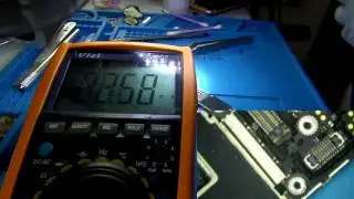 reparación iphone 6 no enciende y queda en la fuente un consumo que sube y baja de 80mA