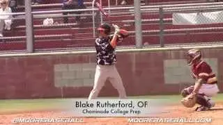 Blake Rutherford Prospect Video, OF, Chaminade College Prep