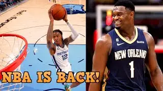 Лучшие моменты предсезонной подготовки НБА 2022 года! 🏀