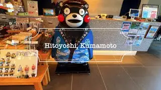［Hitoyoshi vlog］熊本県人吉市の春🌸食べたもの、球磨川の風景、夏目友人帳など🏞️