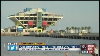 Hundreds say goodbye to St. Pete Pier