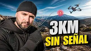 Volé mi dron FPV a más de 3 km en condiciones extremas - HELION GOPRO12 - MAVIC 3 PRO CINE