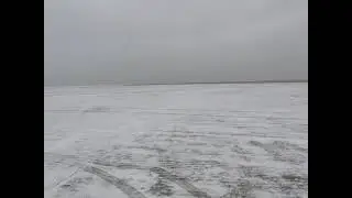 Lakolk strand frozen