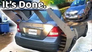 (FULL BUILD) YouTube’s BEST Cardboard BODY KIT!