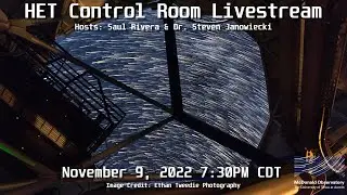 HET Control Room Livestream