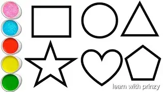 Shapes drawing activity learning video forPreschool kids and Toddlers, let's draw different shapes