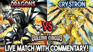 Dragon Link Vs Crystron Yu-Gi-Oh! Locals Feature Match | Live Duel