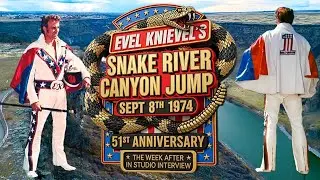 Evel Knievel's Snake River Canyon jump The Week After Interview from Wide World of Sports