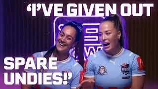 NSW Sky Blues reveal what's inside their footy bags! NRL on Nine