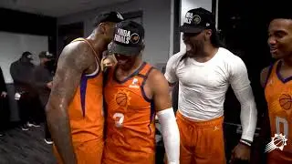 WESTERN CONFERENCE FINALS CHAMPS! Suns Locker Room Celebration