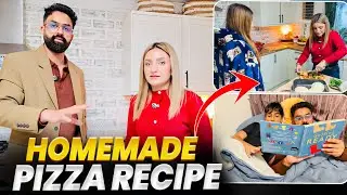 We made the best pizza ever full recipe 🍕 | Emir doing charity | Guess what Parishay made today?? 🧐🧐