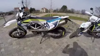 Husqvarna 701 Supermoto Akrapovič without DB killer