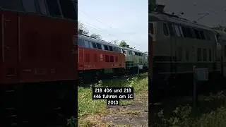#218406 und #218446 fuhren zusammen den #IC2013 #trainspotting #train #railway #intercity #railroad