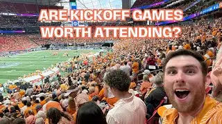 We Went to the Tennessee vs Syracuse Aflac Kickoff Game