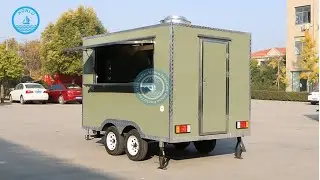 Customized High Quality Donut Food Trailer Mobile Food Cart Used-food-trucks for Sale