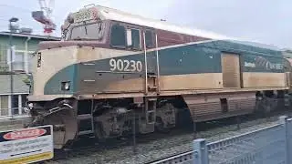 Amtrak and BNSF and UP trains