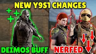 DEIMOS Already BUFFED! | Mozzie and Thorn NERFED! - Rainbow Six Siege Operation Deadly Omen