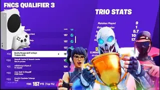 How We Qualified For Tr&iacute;o FNCS on Xbox Series S (4K 120FPS)