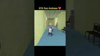 CJ Attack on Police Department GTA San Andreas #shorts #gtasanandreas
