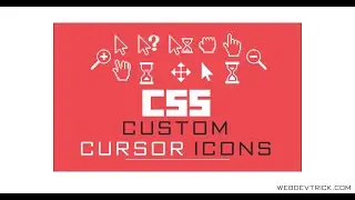 how to add custom cursor to your website using css in 10 minutes❗❗❗❗❗❗