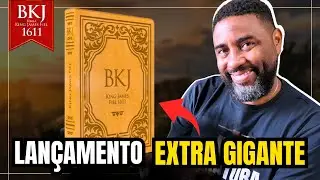 👑B&iacute;blia King James 1611 - Letra EXTRA GIGANTE | Fl&aacute;vio Sacramento