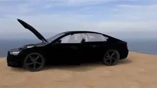 Audi A7 2016 3D Model