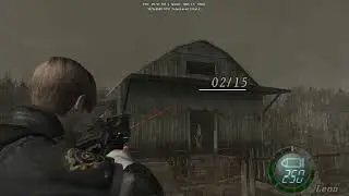 Resident Evil 4, Chapter 1-1 using TMP (All enemies, treasures and resources No Map)