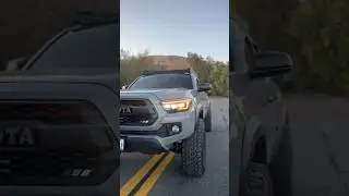 Taco crossing ⚠️ #tacoma #automobile #toyota #offroad