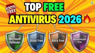 Топ-4 бесплатных антивирусов 2026 года (протестировано)! ✅