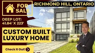 Custom Luxury Home in Richmond Hill :4000+ SF|5 Bedrooms|6 Baths|Home Theatre|Walkout Basement