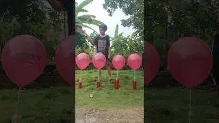 Mengenal warna dengan balon #shorts #balloon #balonmeletus #balonwarnawarni #balonair