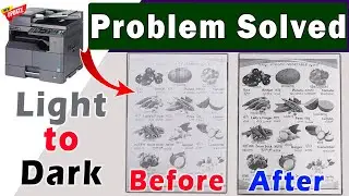 how to solve Light copy's in Kyocera machine-1800,2201,2020,2320,2321,3212i , dull print solution