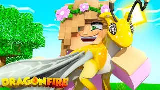 DragonFire - The Corruption Day 12 - THE BEE DRAGON - Minecraft