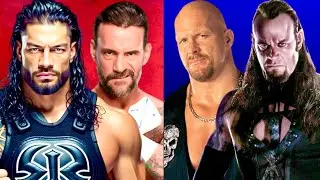 THE SHIELD & CM PUNK VS ATTITUDE ERA SUPERSTARS WWE 2K25