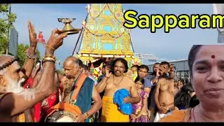 Sapparam Hamm Kamakshi Ampal Temple Germany 2024 |Hamm Hindu Tempel Germany