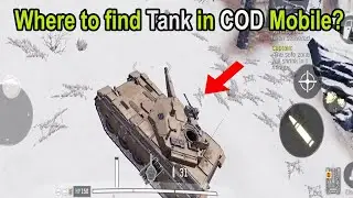 Where to find Tank in COD Mobile Battle Royale? Call of Duty Mobile Battle Royale Tank Gameplay