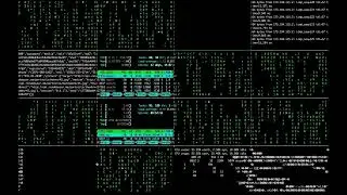 Hacking into The Matrix! Multi-Screen Console Hack Screensaver | 30 Minute Live Wallpaper HD!