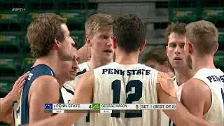 Penn State vs George Mason Men's Volleyball Full Game