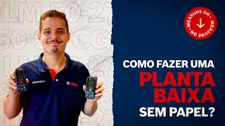 Como fazer uma planta baixa SEM PAPEL!