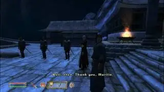 Oblivion Walkthrough - Main Quest - Weynon Priory - Take Martin to Cloud Ruler Temple