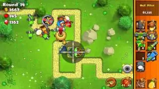Bloons Monkey City [android] - Contested Territory Grass Terrain round 33