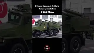 El Sistema de Artiller&iacute;a Autopropulsada RUSO 2S40 Phlox.