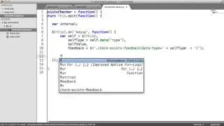 Build A Form Database 'Exists' Checker jQuery Plugin: JavaScript (3/3)