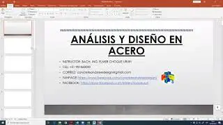 SESIÓN 04   ANÁLISIS Y DISEÑO EN ACERO   2020 I