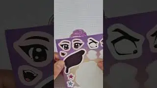 rumi sticker #paper #papercraft #stickerbook #stickerart #subscribe #shorts #rpstickers #paper #diy