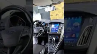 PANTALLA TESLA FORD FOCUS (CARPLAY + ANDROID AUTO + C&Aacute;MARA DE REVERSA) #fordfocus #tesla