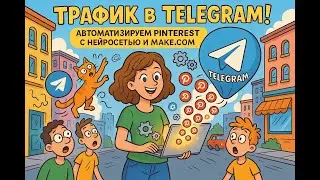 Создаем трафик в Telegram с помощью автоматизации Pinterest