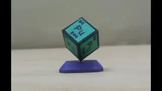3D printed Floating Element Cube &mdash; No Strings, Just Magnets