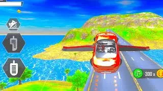 CAR FLYING IN THE AIR! Car game